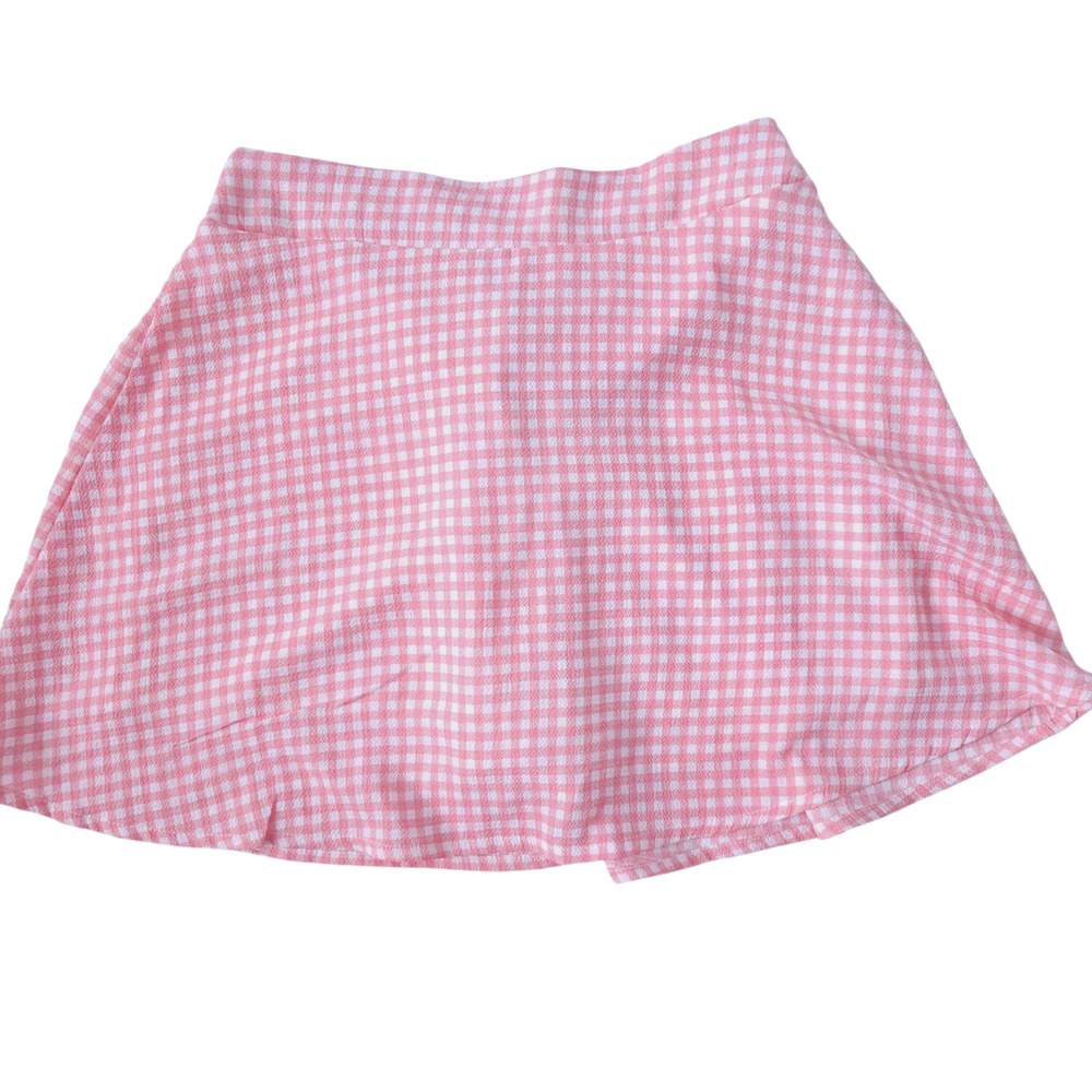 New Speechless Kids Skirt Skort Size 10 Spring Summer Plaid Skirt Pink White